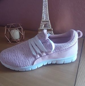 Pink sneakers